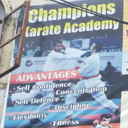 CHAMPIONS KARATE ACADEMY  logo