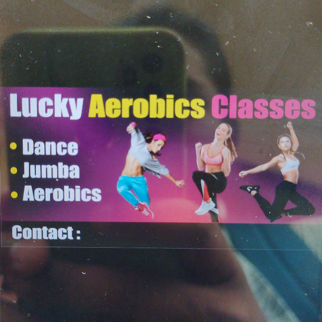 Lucky aerobics classes  logo