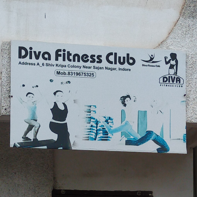 Diva fitness club  logo