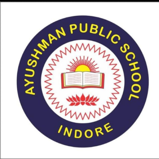 Ayushman public school  logo