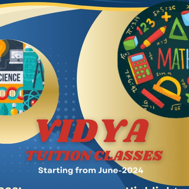 VIDYA TUITION CLASSES logo