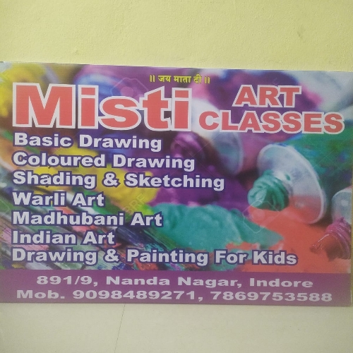 Misti Art classes  logo