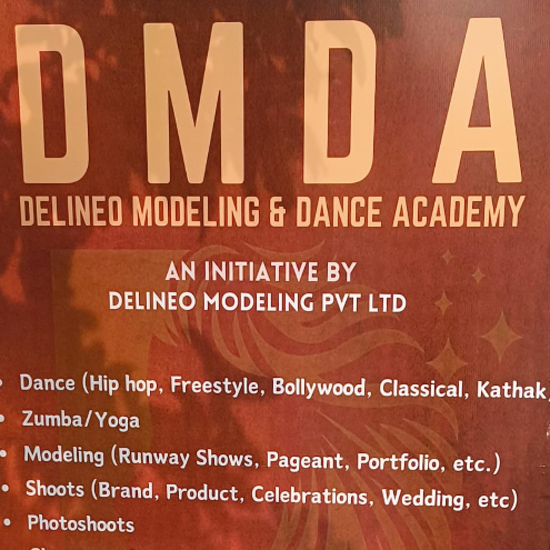 DMDA( DELINEO MODELING & DANCE ACADEMY) logo