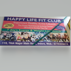 HAPPY LIFE FIT CLUB logo