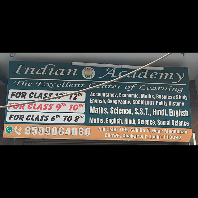 Indian academy  logo