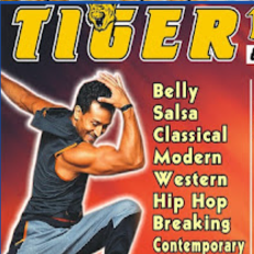 Tiger dance & Fitness studio logo