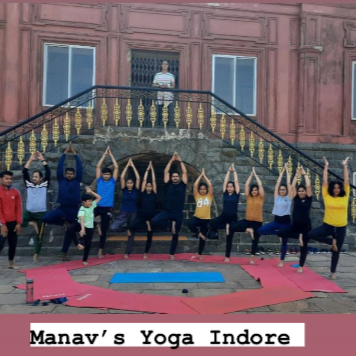 Manav's Yoga Indore logo