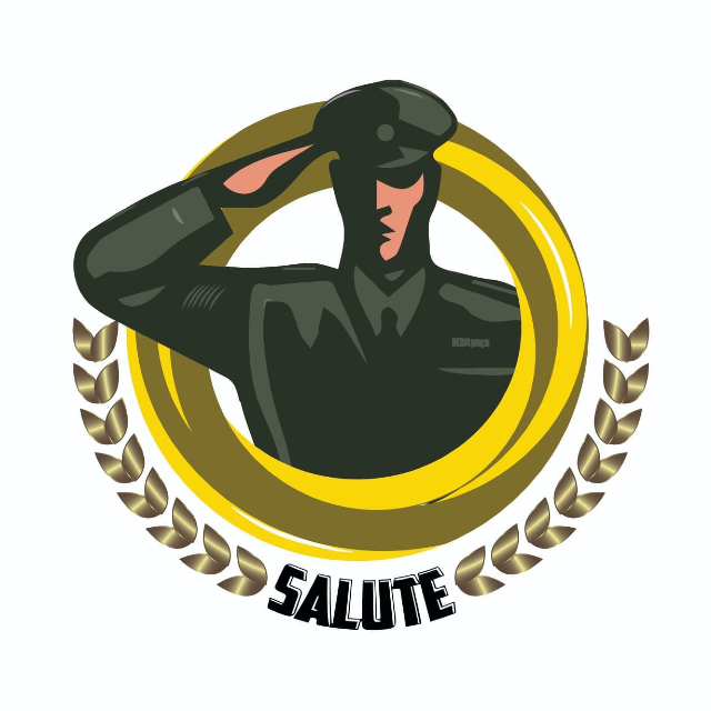 Salute Police & Defence Academy  logo