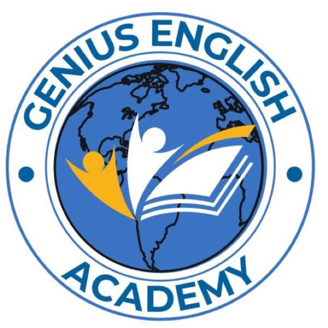 GENIUS ENGLISH ACADEMY  logo