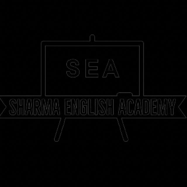 Sharma English Academy logo