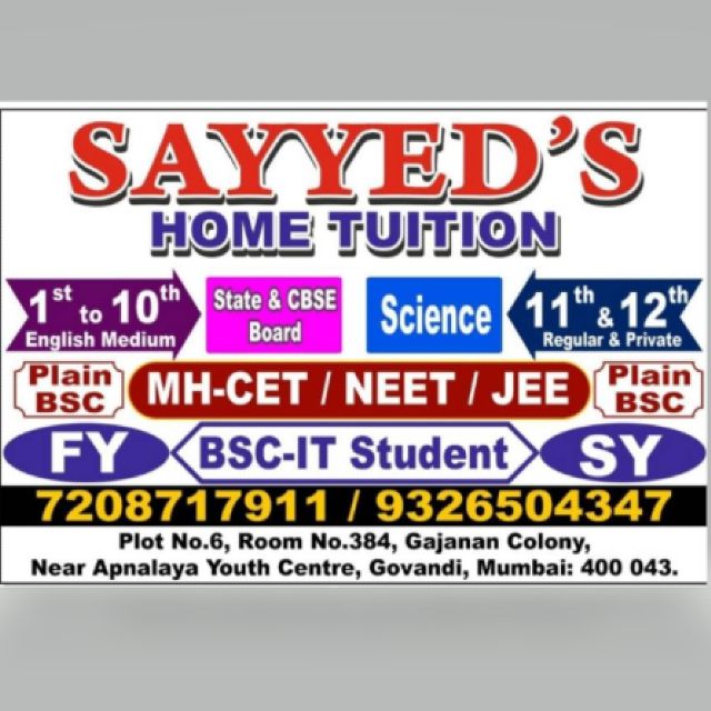 Sayyed home tution