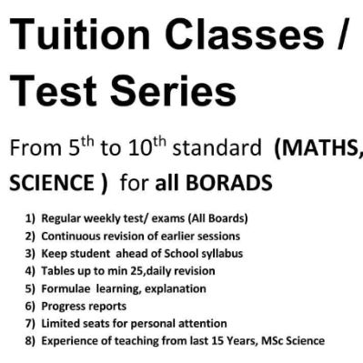 Maths and Science class logo