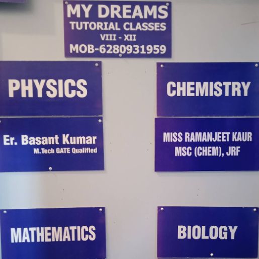 My Dreams Tutorial Classes logo
