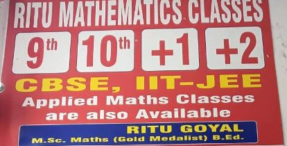 Ritu Mathematics Classes  image 1