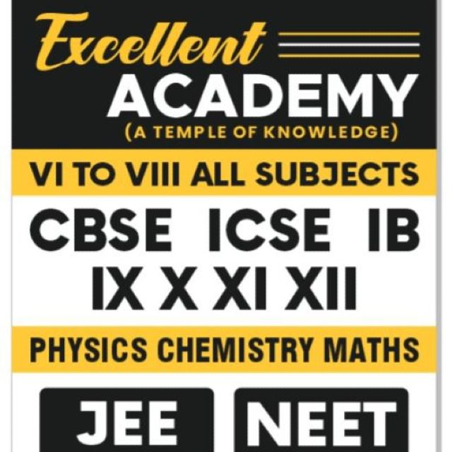 Excellent academy logo