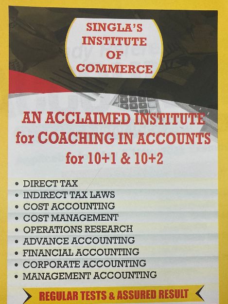 Sumit Singla Institute of Commerce image 2