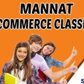 Mannat commerce classes logo