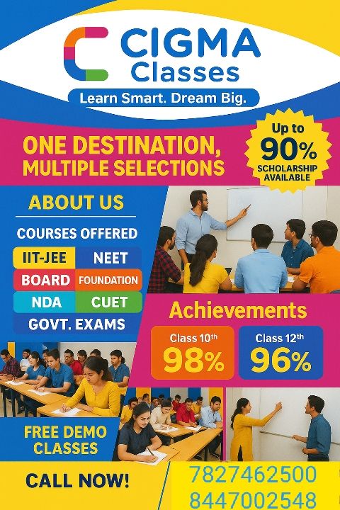 Cigma Classes LAXMI NAGR, NEAR METRO GATE NO 05