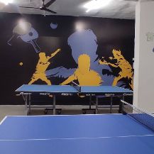 Hustlers Table Tennis Academy logo