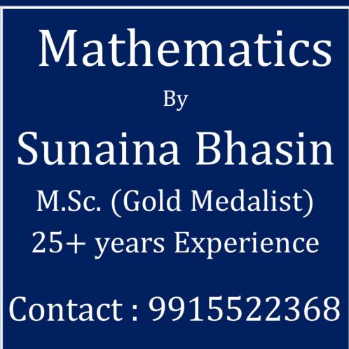 Mathematics by Sunaina Bhasin logo