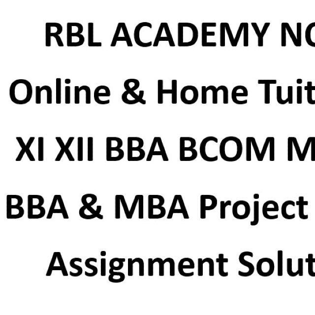 RBL Academy of Commerce logo