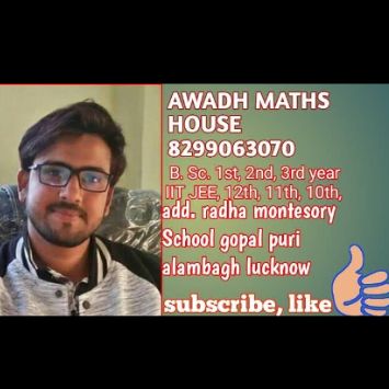 Awadh Maths coaching classes 