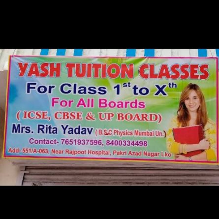 Yash tuition classes