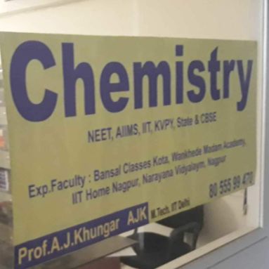 A J Khungar Sir Chemistry Coaching logo
