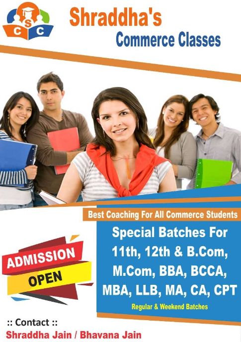 SHRADDHA'S COMMERCE CLASSES image 1