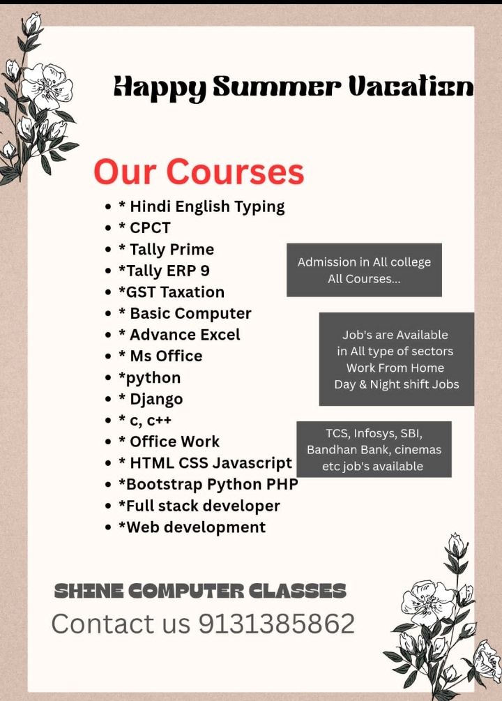 Shine Computer Classes image 5