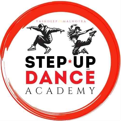 STEP UP AND DANCE ACADEMY logo